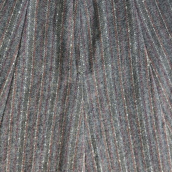 Vintage Wool-Blend Pleated Midi Skirt – UK Made Vintage British Home Stores US 8 - Picture 9 of 9